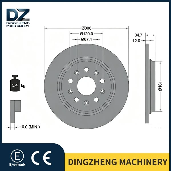 Rear Brake Disc for Buick GL8