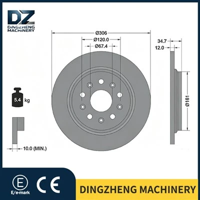 Rear Brake Disc for Buick GL8